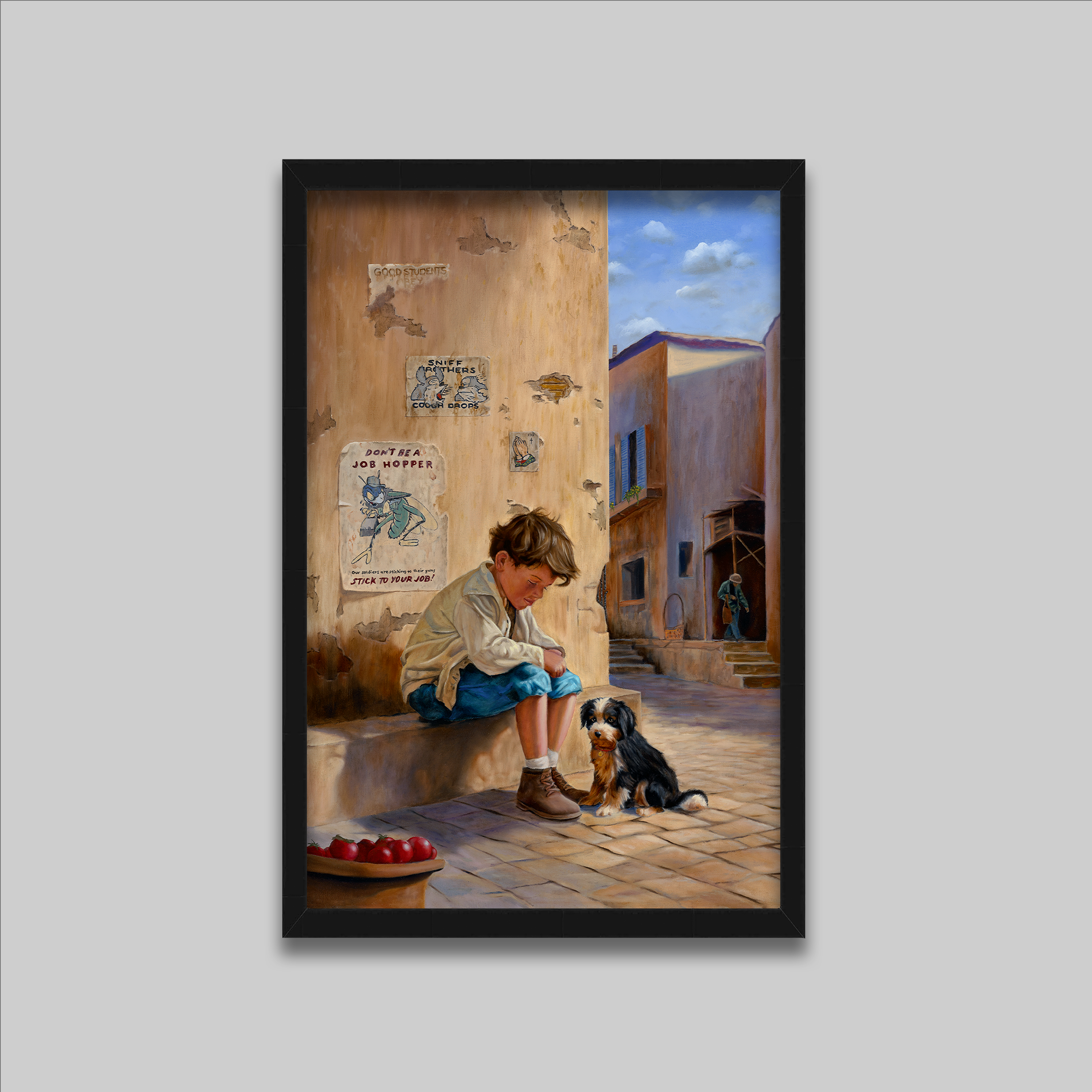 Flüstern an der Wand