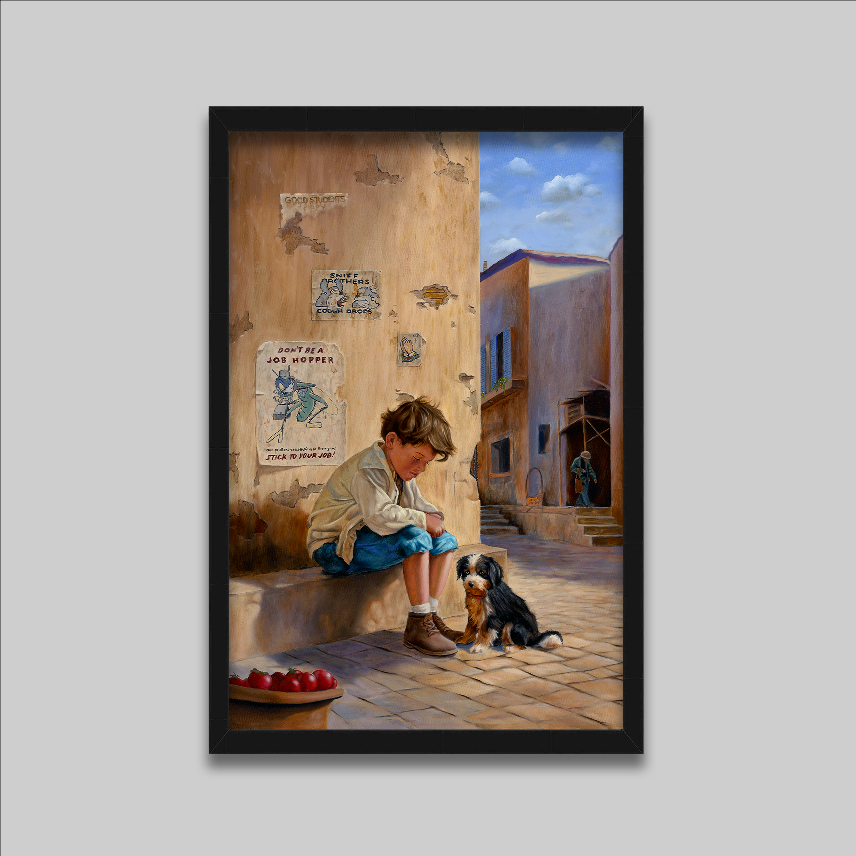 Flüstern an der Wand