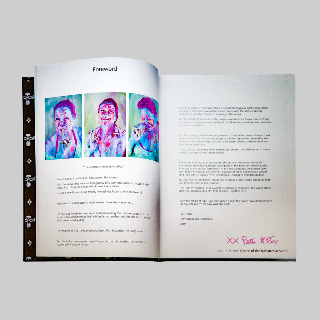 Paul Roustan Body Paint Book Volume II