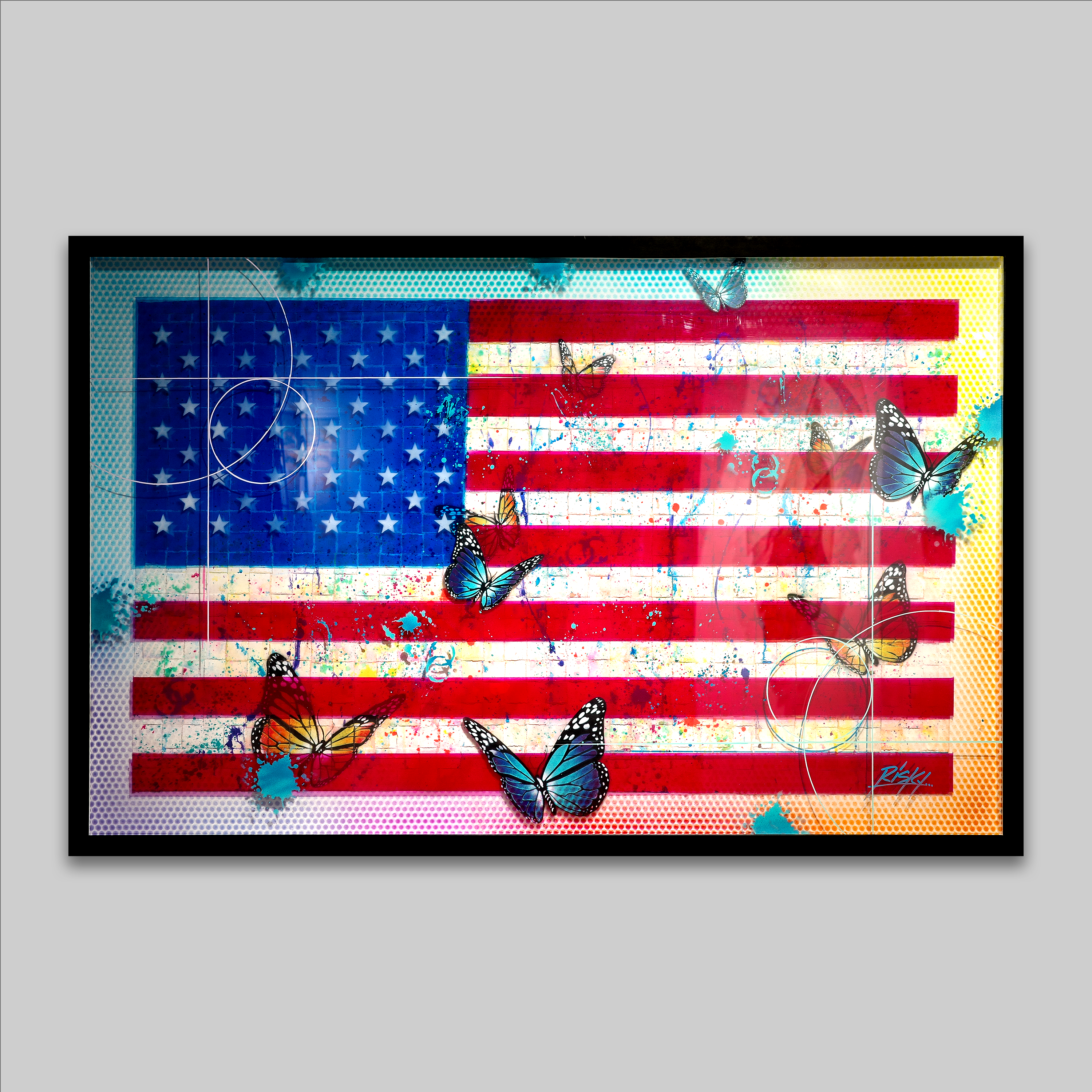 Multi Risky Flag USA