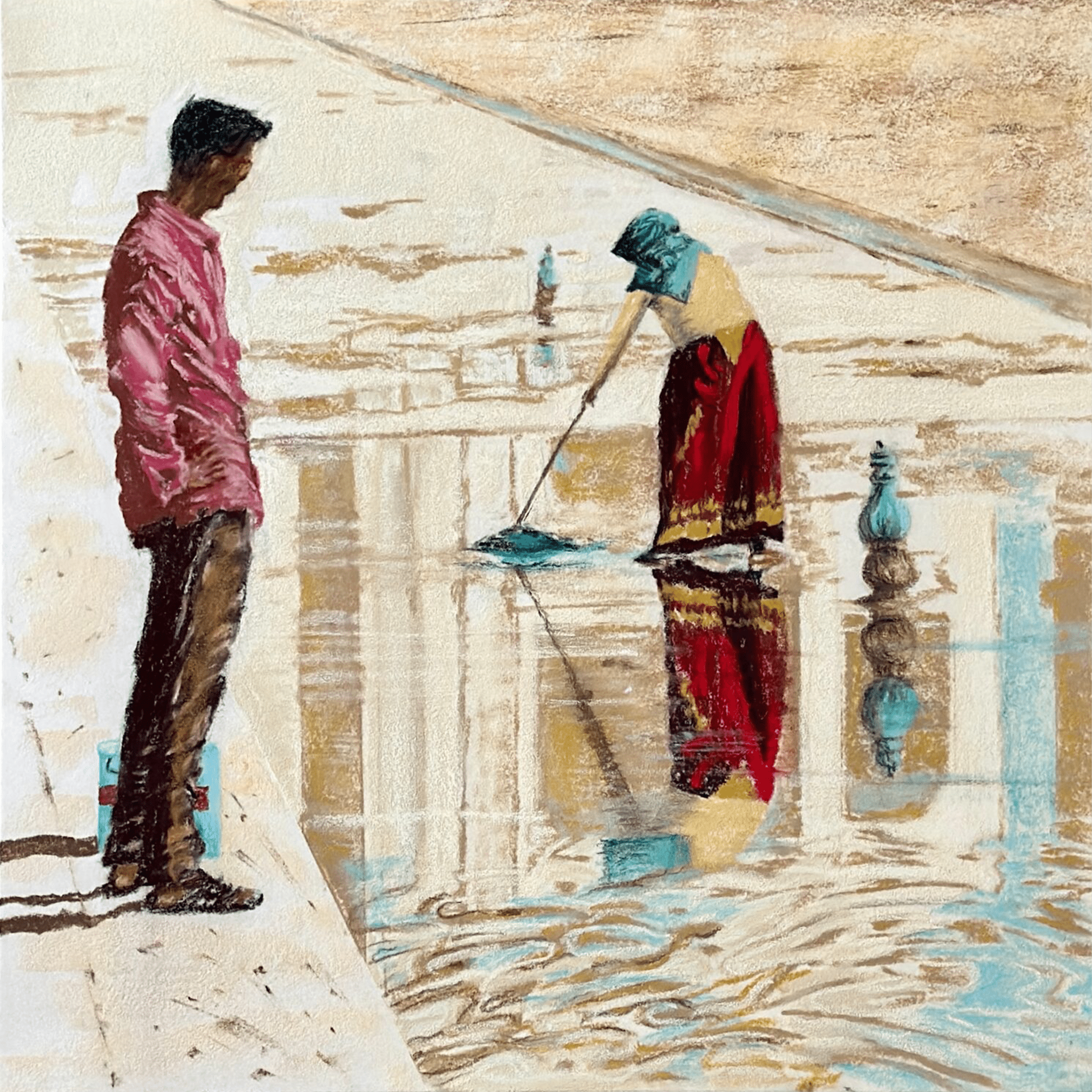 This Pool Ain't Gonna Mop Itself: Taj Mahal