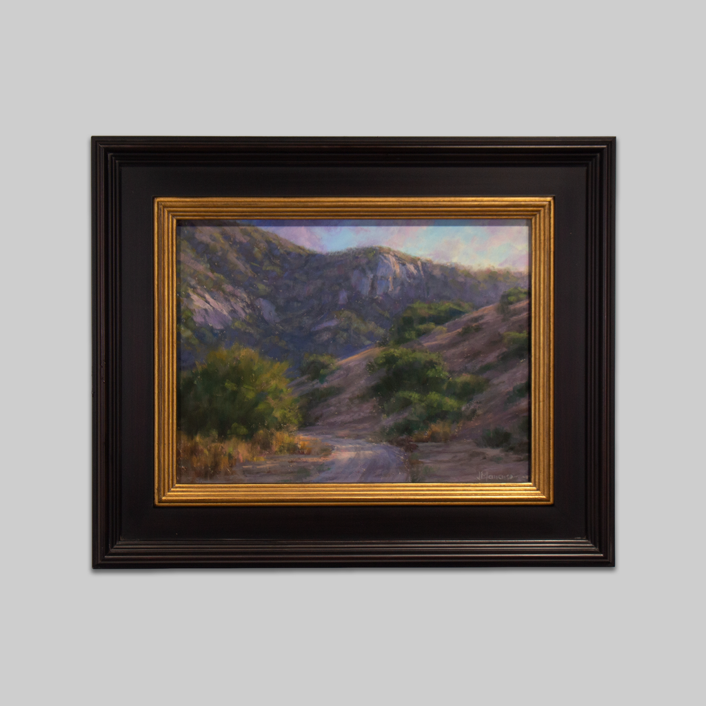 Evening Approach At The Canyon