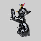 Blown Away Kitty