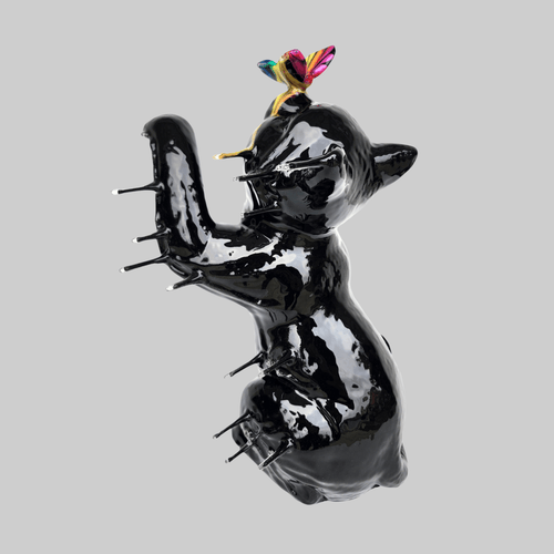 Blown Away Kitty - VEFA Gallery