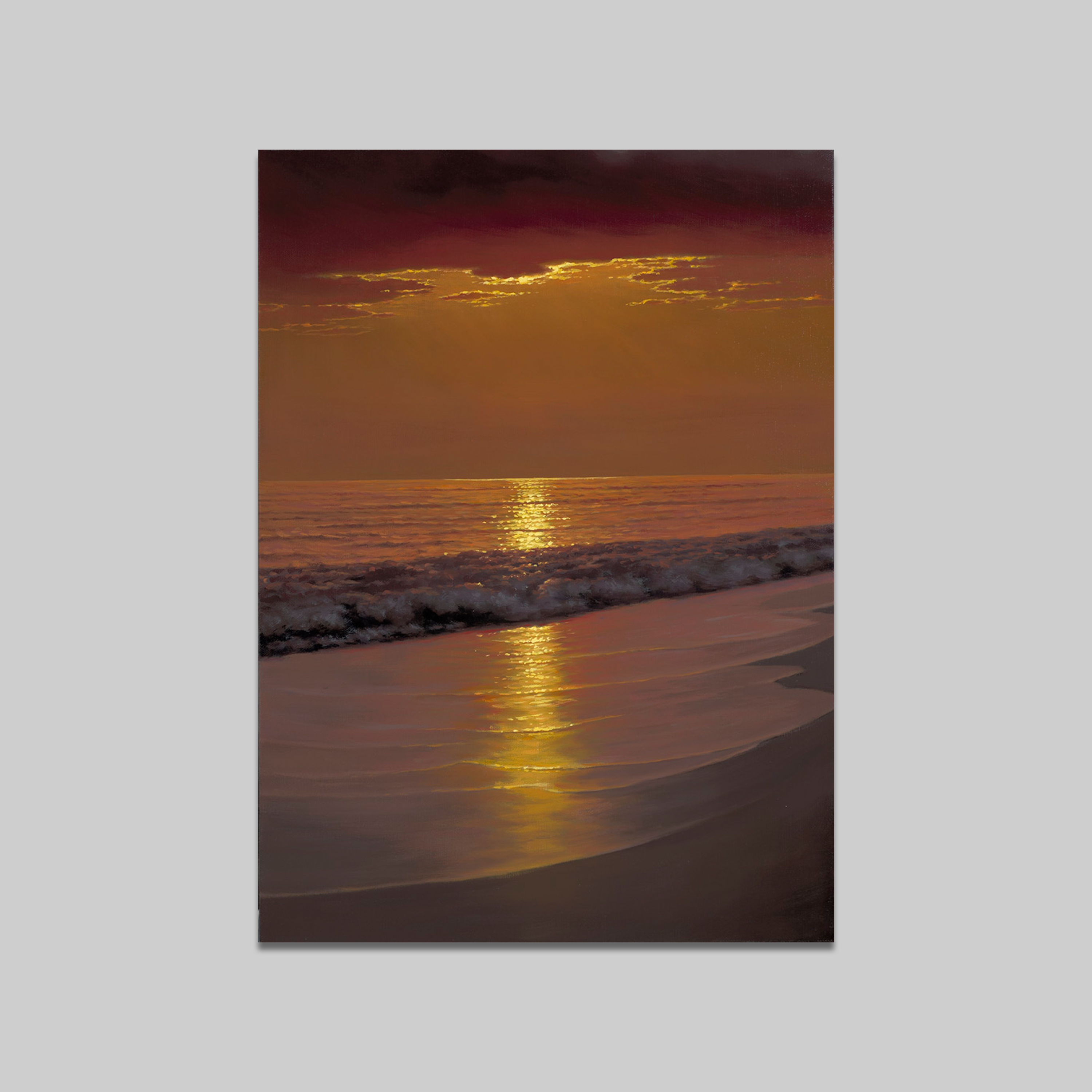 Coucher de soleil paisible