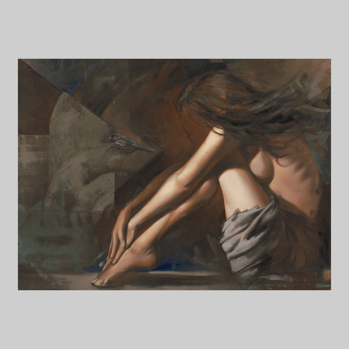 Woman & Bird - VEFA Gallery